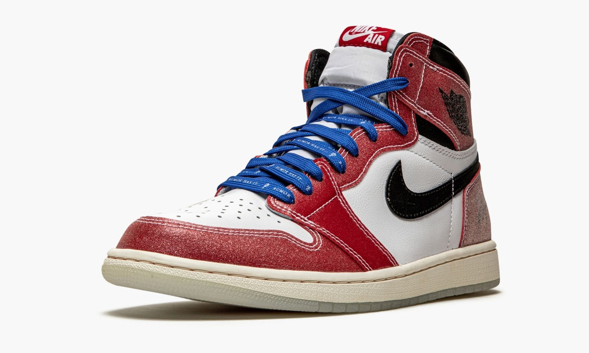 With Blue Laces - Air Jordan 1 Retro High OG Trophy Room - product image from the listing.