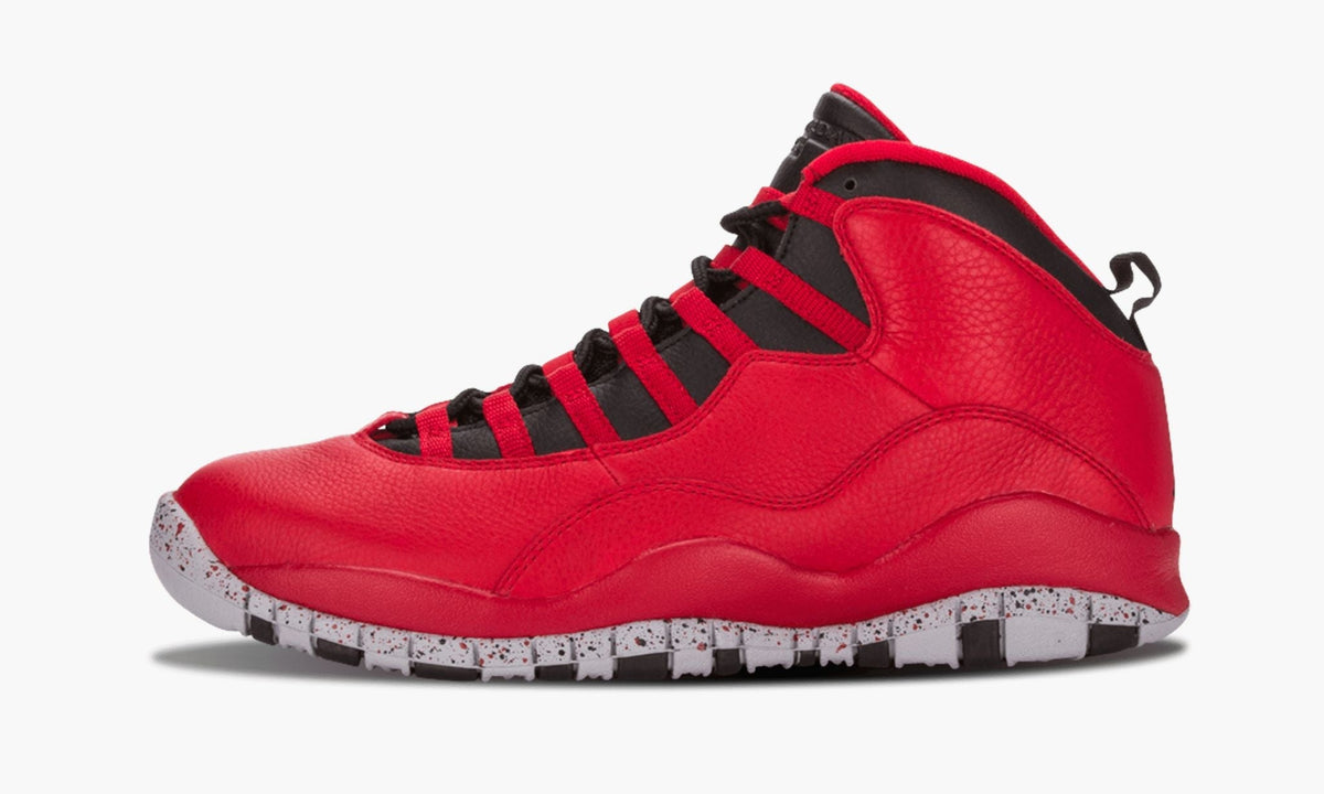 30th Bulls Over Broadway - Air Jordan 10 Retro - product image from the listing.