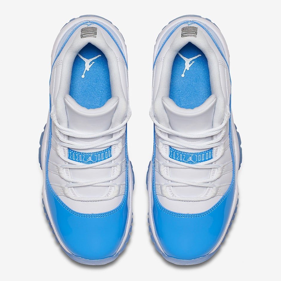 University Blue - Air Jordan 11 Low 528895 - product image from the listing.