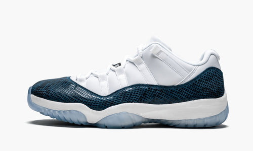 "Blue Snakeskin" Air Jordan 11 Retro Low LE - product image from the listing.