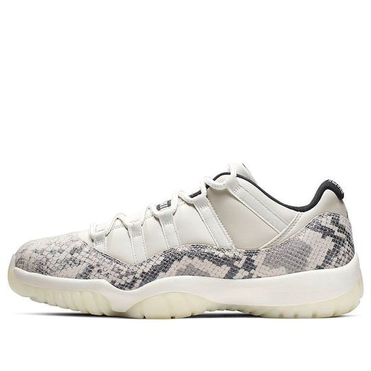 Light Bone Snakeskin - Air Jordan 11 Retro Low - product image from the listing.