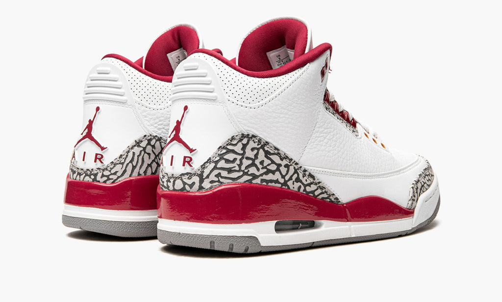 "Cardinal" Air Jordan 3 - product photo shown in the listing for this item.