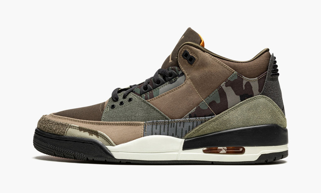 "Patchwork Camo" Air Jordan 3 - product image from the listing.