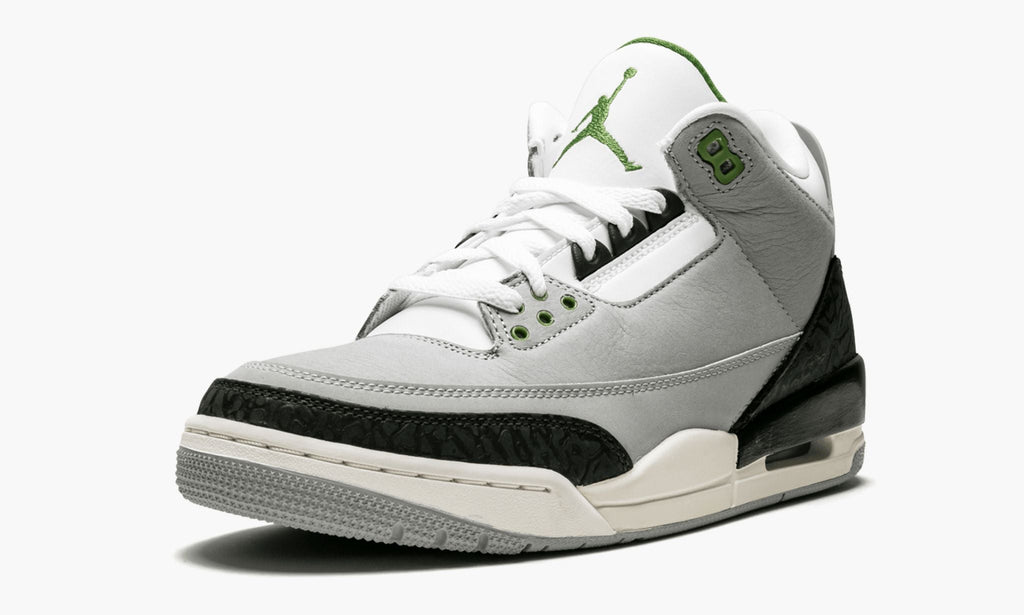 "Chlorophyll" Air Jordan 3 Retro - product image from the listing.