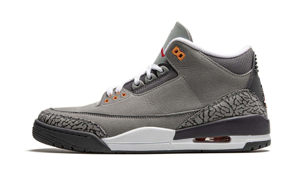 "Cool Grey" Air Jordan 3 Retro - product image from the listing.