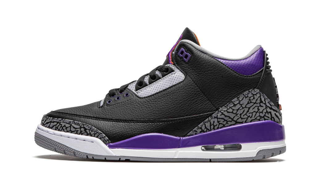 "Court Purple" Air Jordan 3 Retro - product image from the listing.