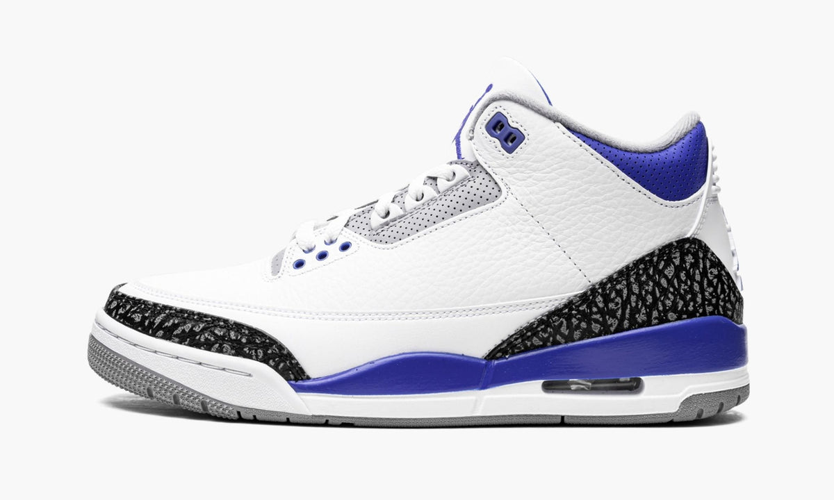 "Racer Blue" Air Jordan 3 Retro - product image from the listing.