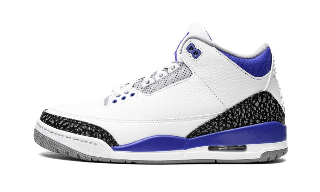 "Racer Blue" Air Jordan 3 Retro - product image from the listing.