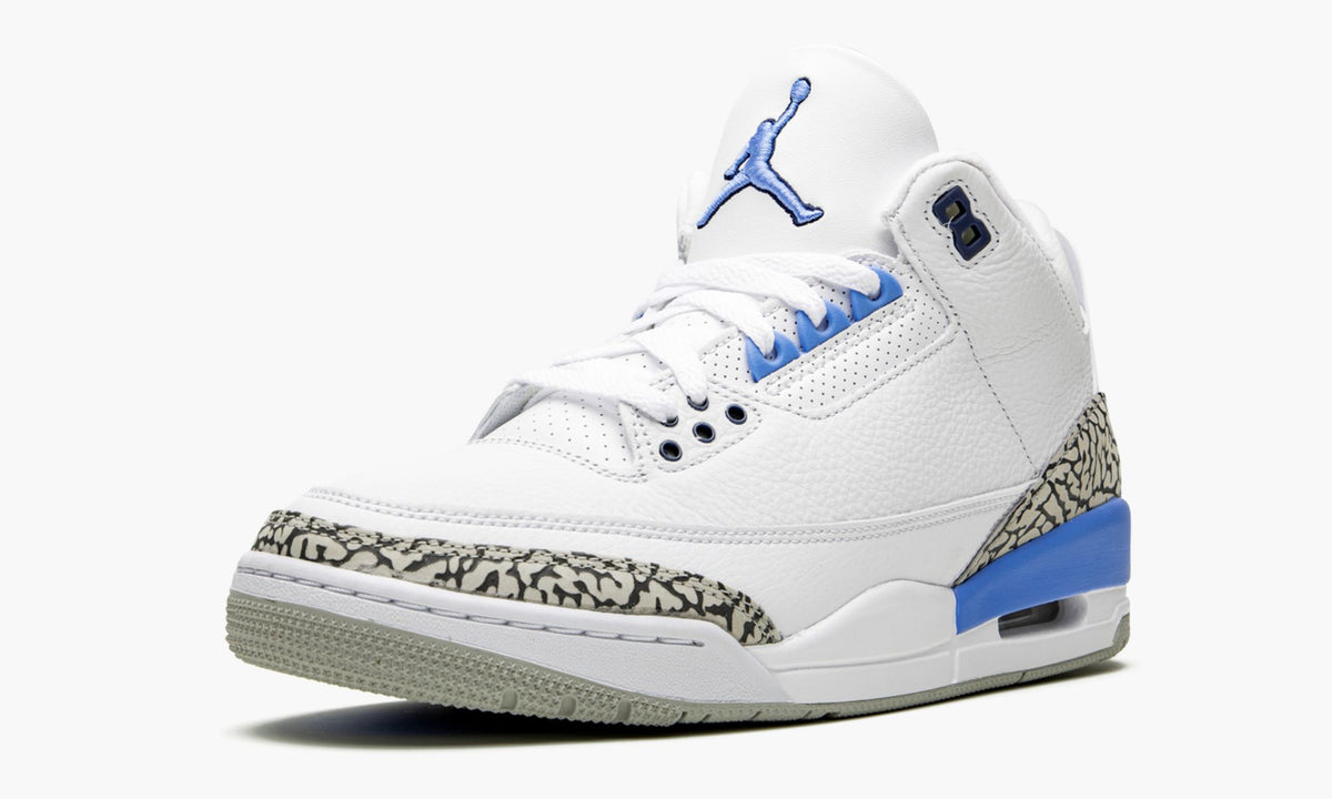 "UNC" Air Jordan 3 Retro - product photo shown in the listing for this item.
