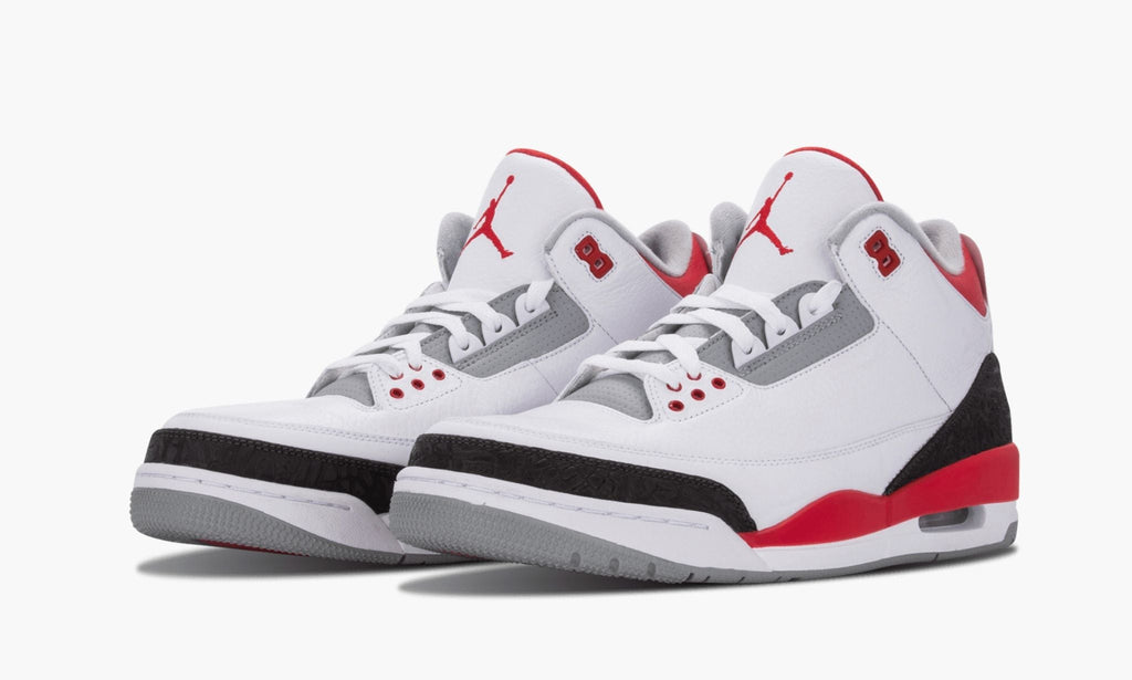 Air Jordan 3 Retro Fire in Red - product image from the listing.