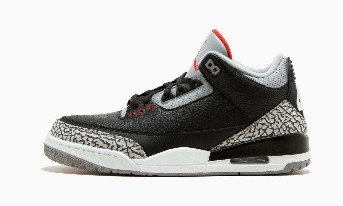 "Black/Cement" Air Jordan 3 Retro OG - product image from the listing.