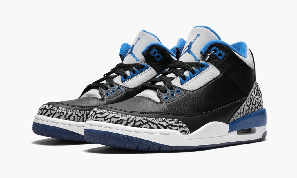 Air Jordan 3 Retro Sport in Blue - product image from the listing.