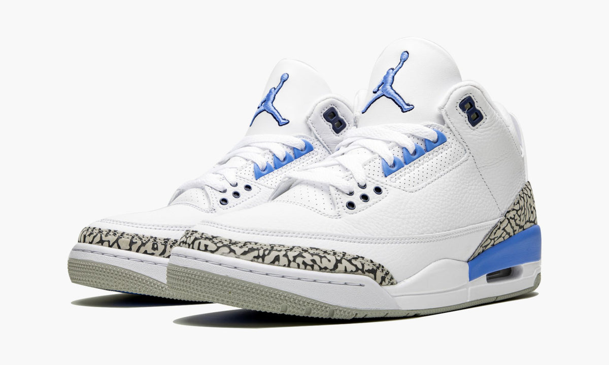UNC - Air Jordan 3 Retro - product photo shown in the listing for this item.