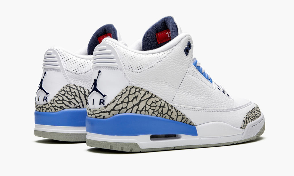UNC - Air Jordan 3 Retro - product photo shown in the listing for this item.