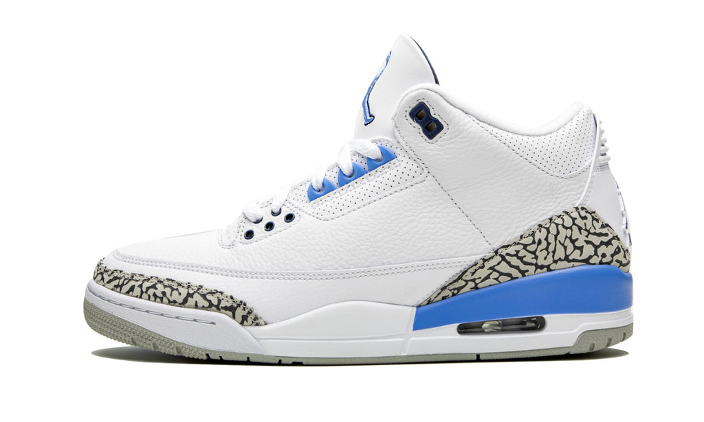 UNC - Air Jordan 3 Retro - product photo shown in the listing for this item.