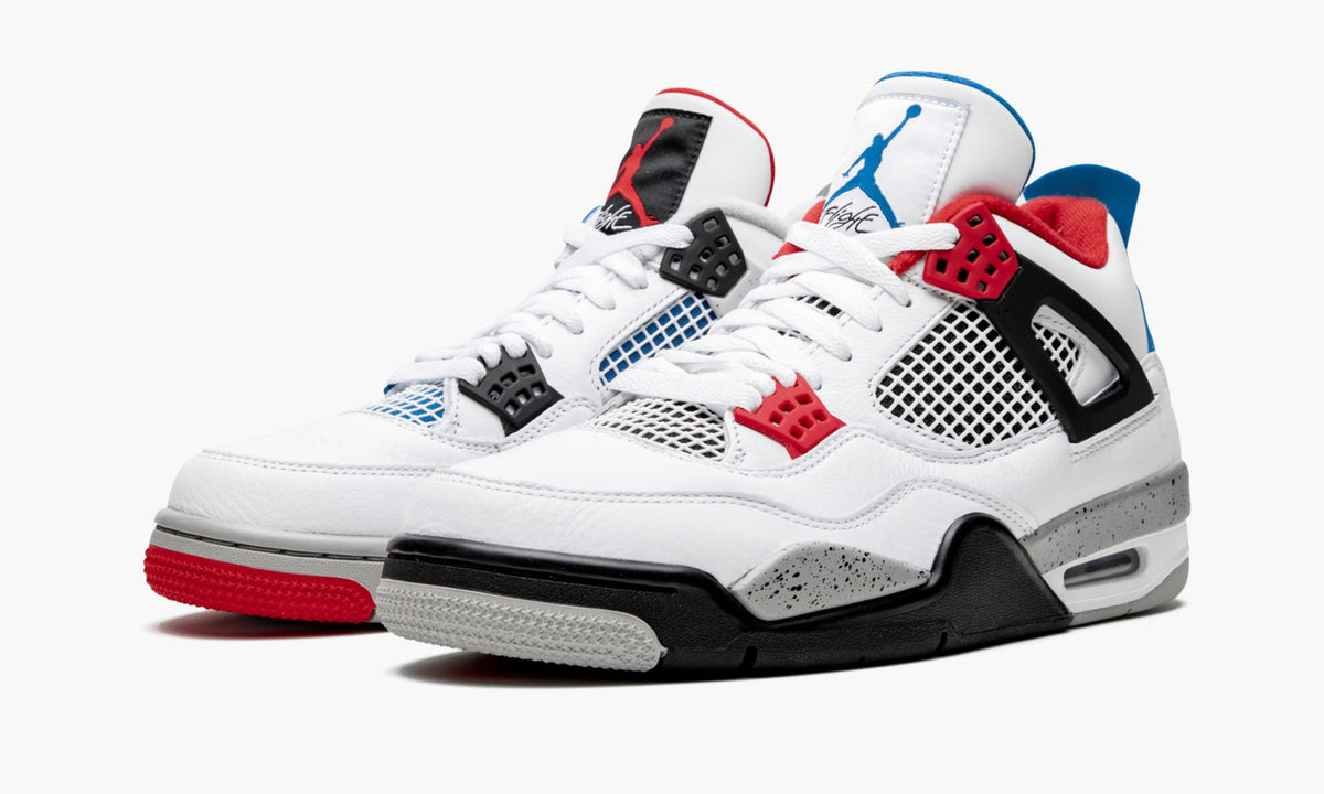 "What The" Air Jordan 4 - product photo shown in the listing for this item.