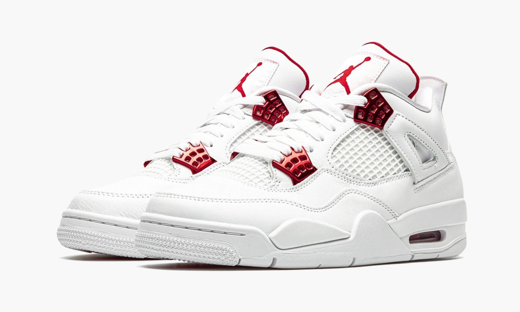 "Metallic Pack - University Red" Air Jordan 4 Retro - product image from the listing.