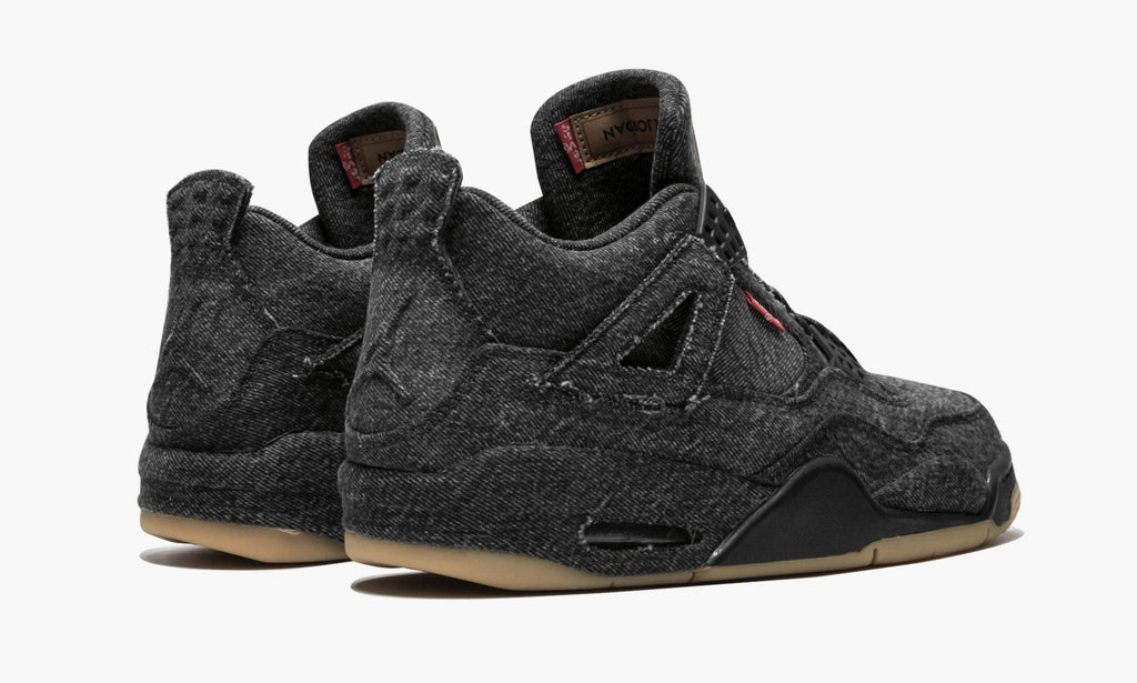 Levis NRG Black Levis - Air Jordan 4 Retro - product image from the listing.