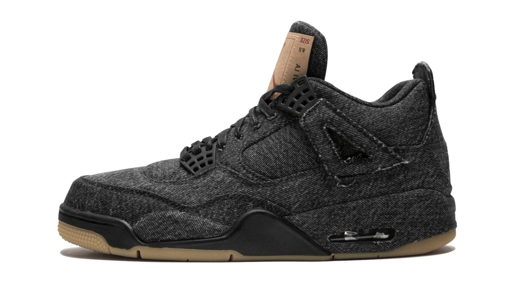 Levis NRG Black Levis - Air Jordan 4 Retro - product image from the listing.