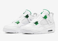 Air Jordan 4 Retro in Metallic Green - product image from the listing.
