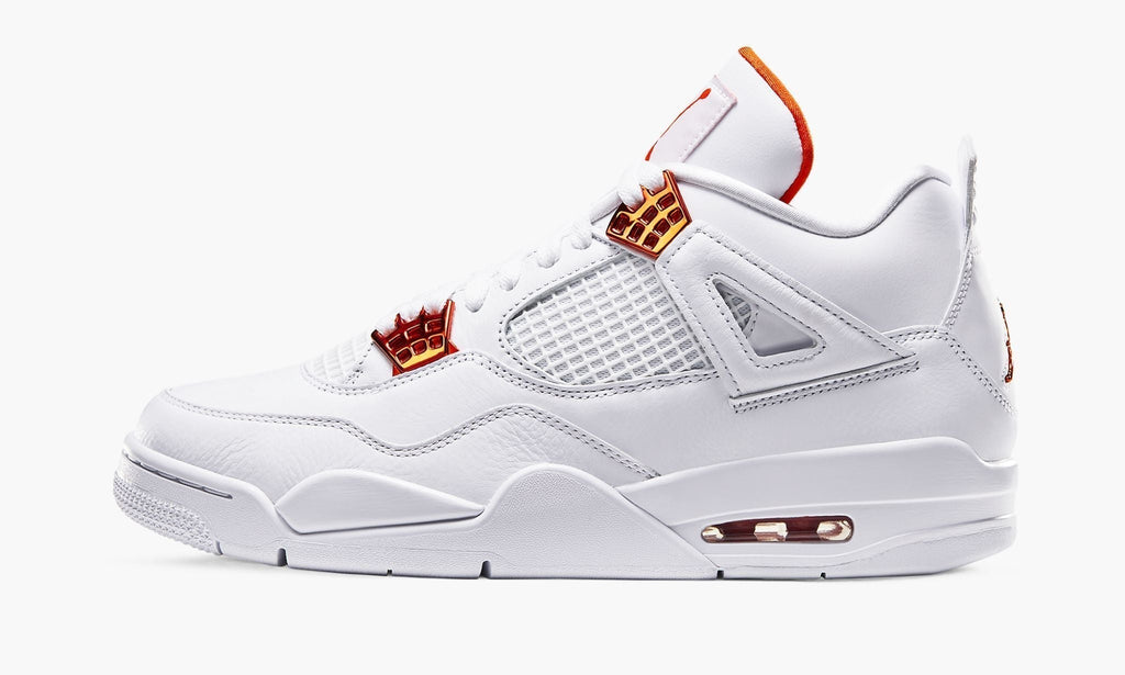 Air Jordan 4 Retro Metallic Pack in Orange - product image from the listing.