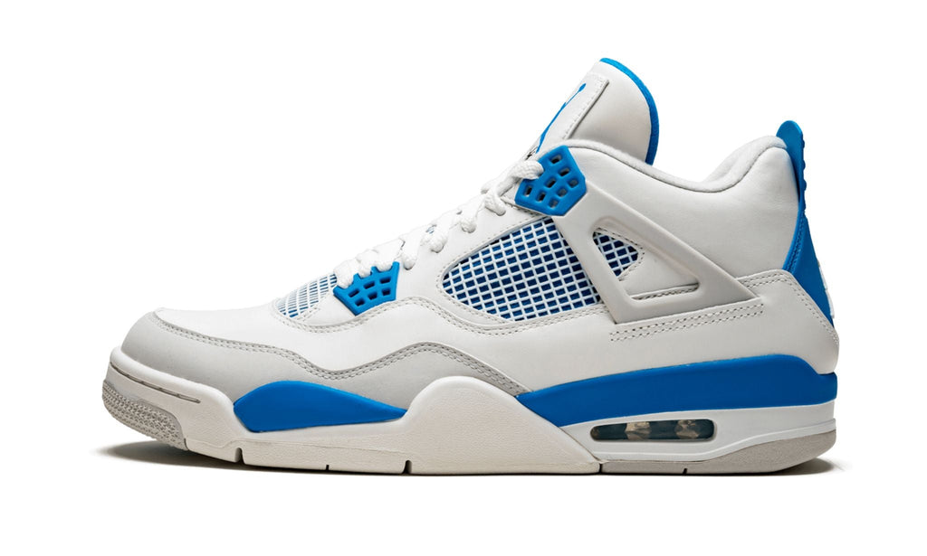 Air Jordan 4 Retro Military in Blue - product image from the listing.