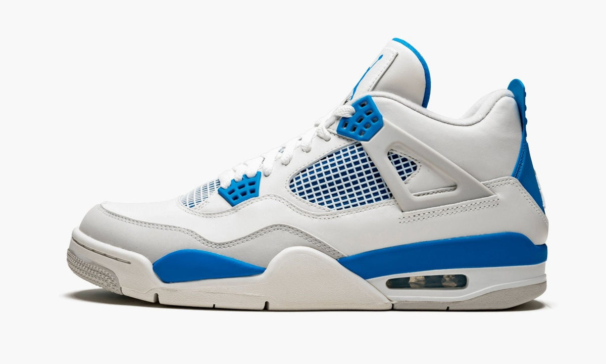 Air Jordan 4 Retro Military in Blue - product image from the listing.