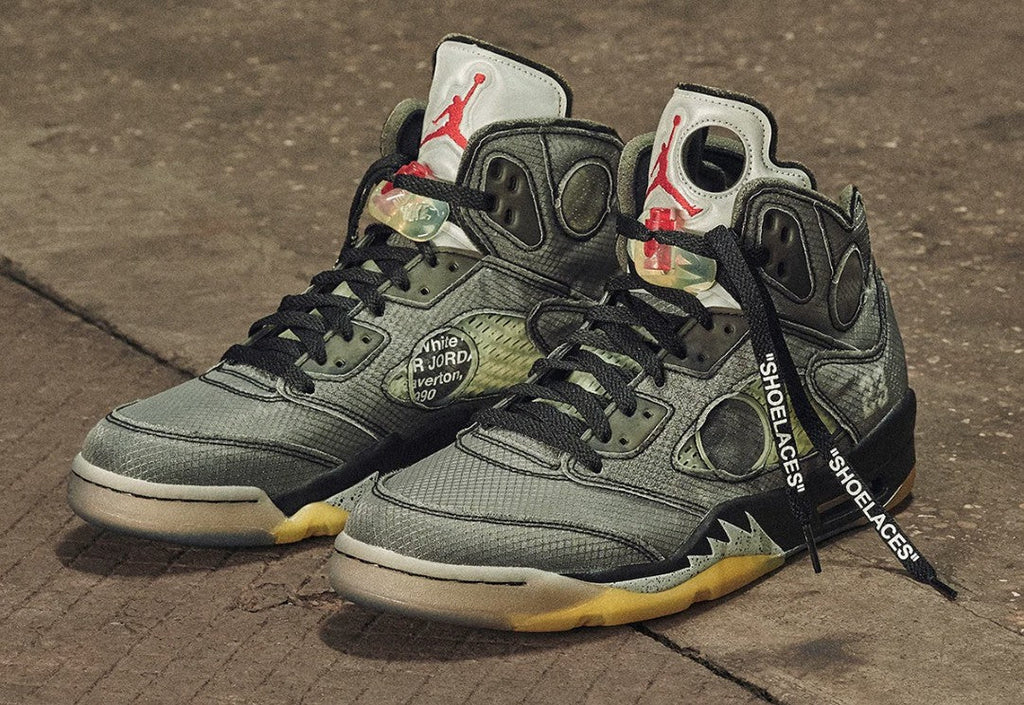 x Off-White PS - Air Jordan 5 - product image from the listing.