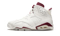 Air Jordan 6 Retro in Maroon - product image from the listing.