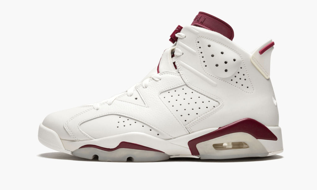 Air Jordan 6 Retro in Maroon - product image from the listing.