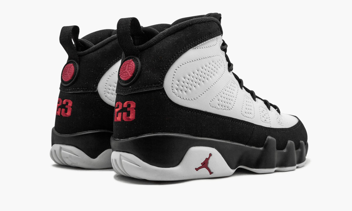 "White Black Red 2016 Release" Air Jordan 9 Retro - product image from the listing.