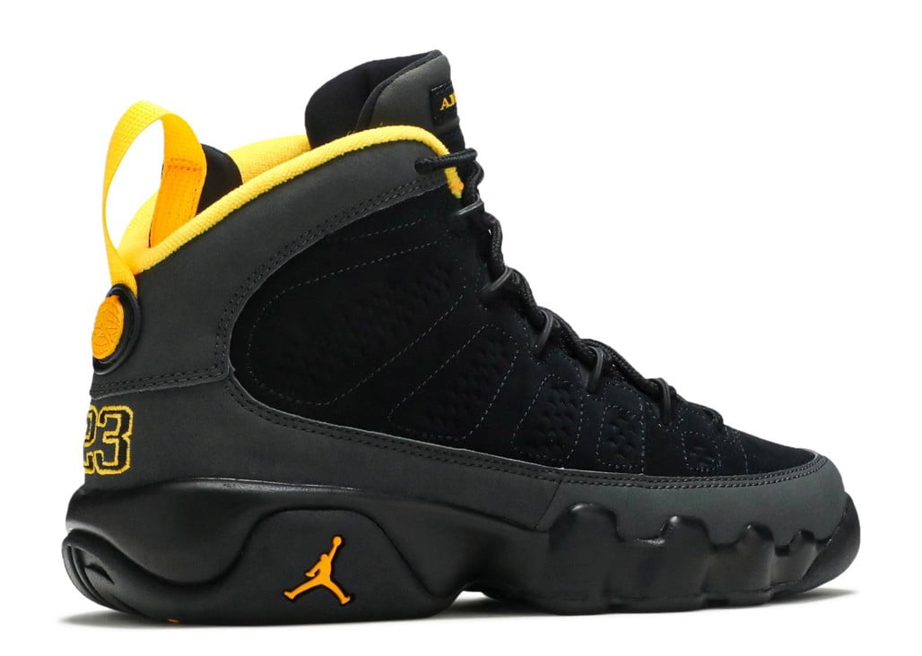 Air Jordan 9 Retro in Dark Charcoal - product image from the listing.