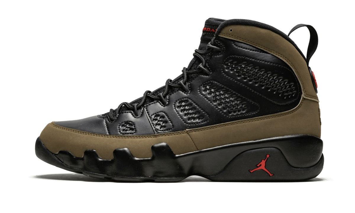 Air Jordan 9 Retro in Olive - product image from the listing.