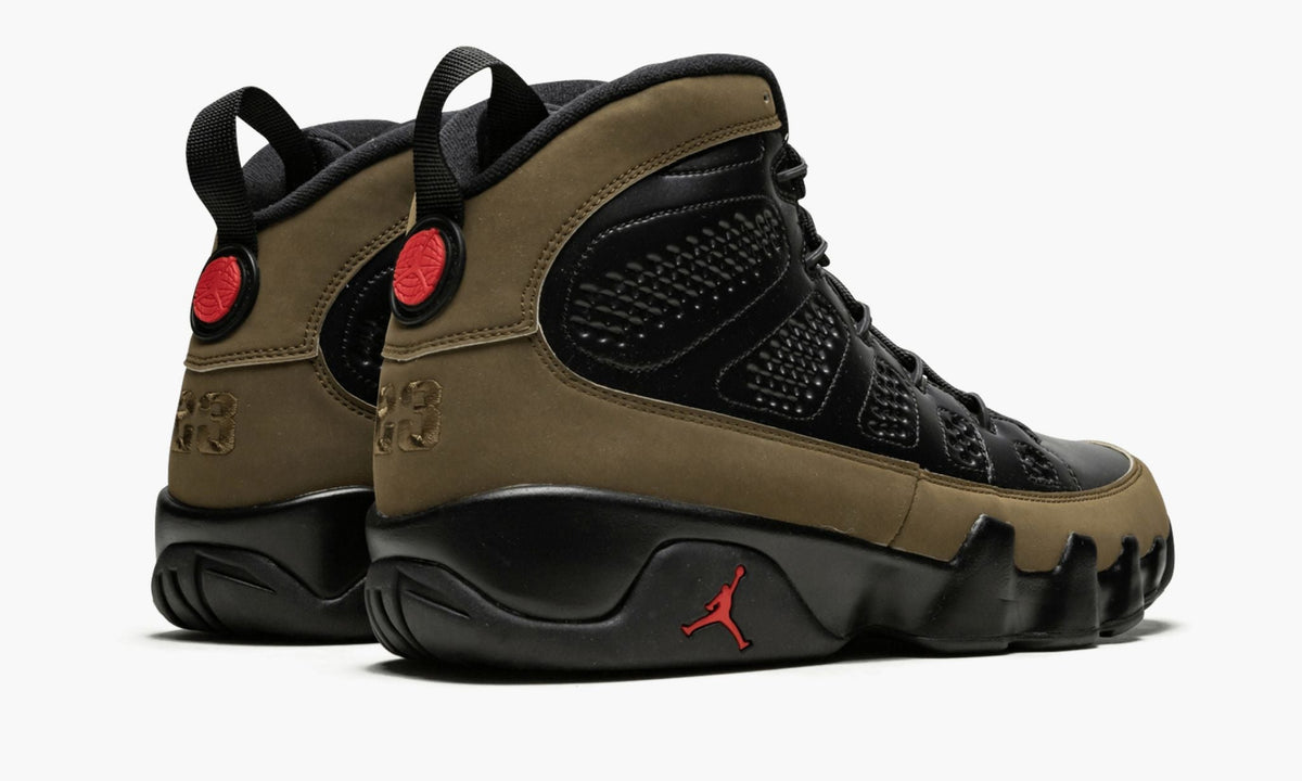 Air Jordan 9 Retro in Olive - product image from the listing.