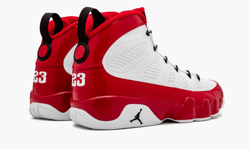 White/Red/Black - Air Jordan 9 - product image from the listing.