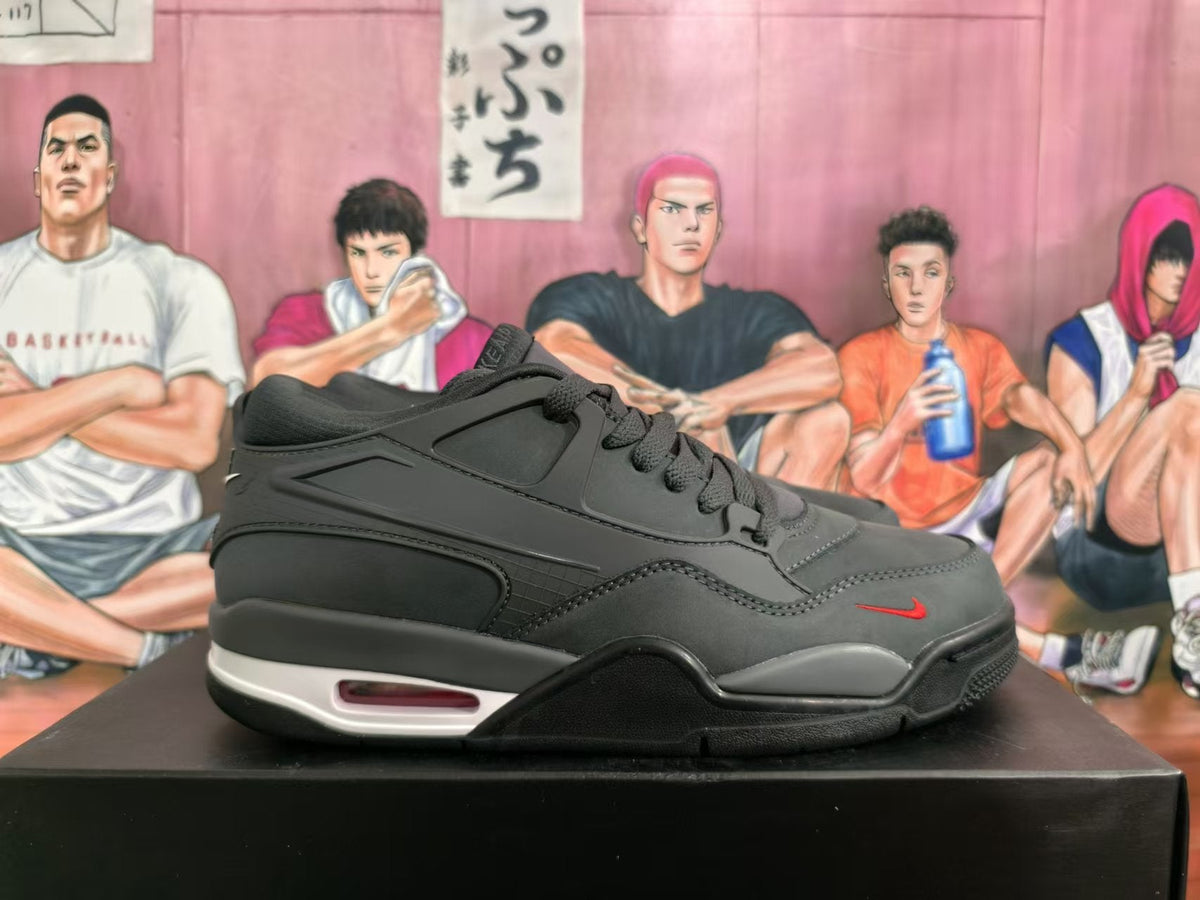 Nike Air Flight 89 Basketball Sneakers in Black - product image from the listing.