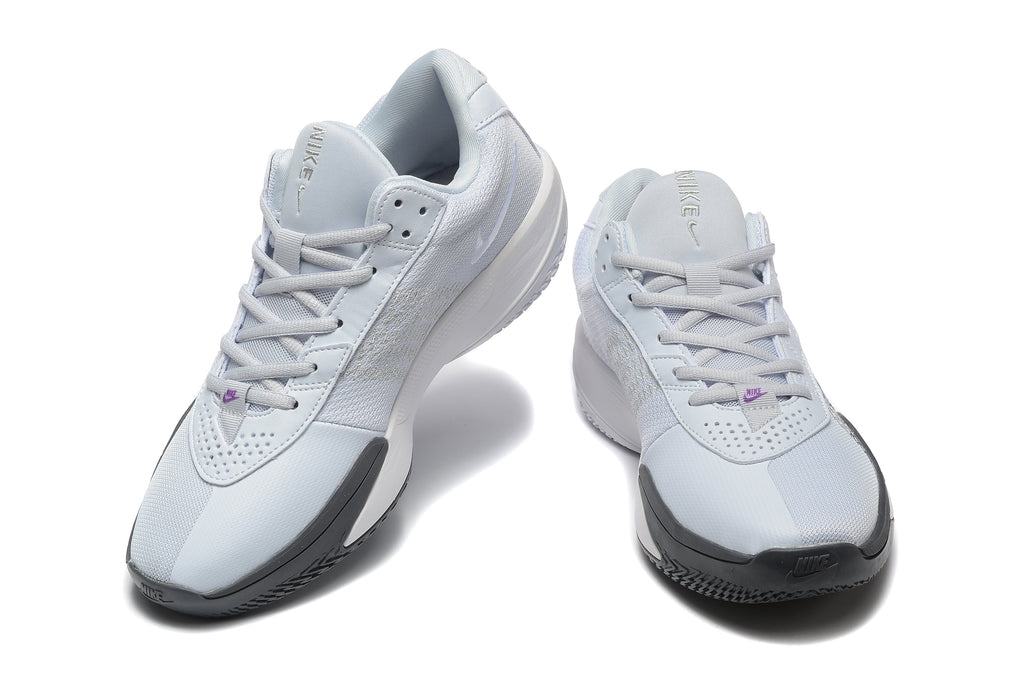 Nike Zoom Court Lite 3 White Grey Purple Tennis Footwear - product image from the listing.