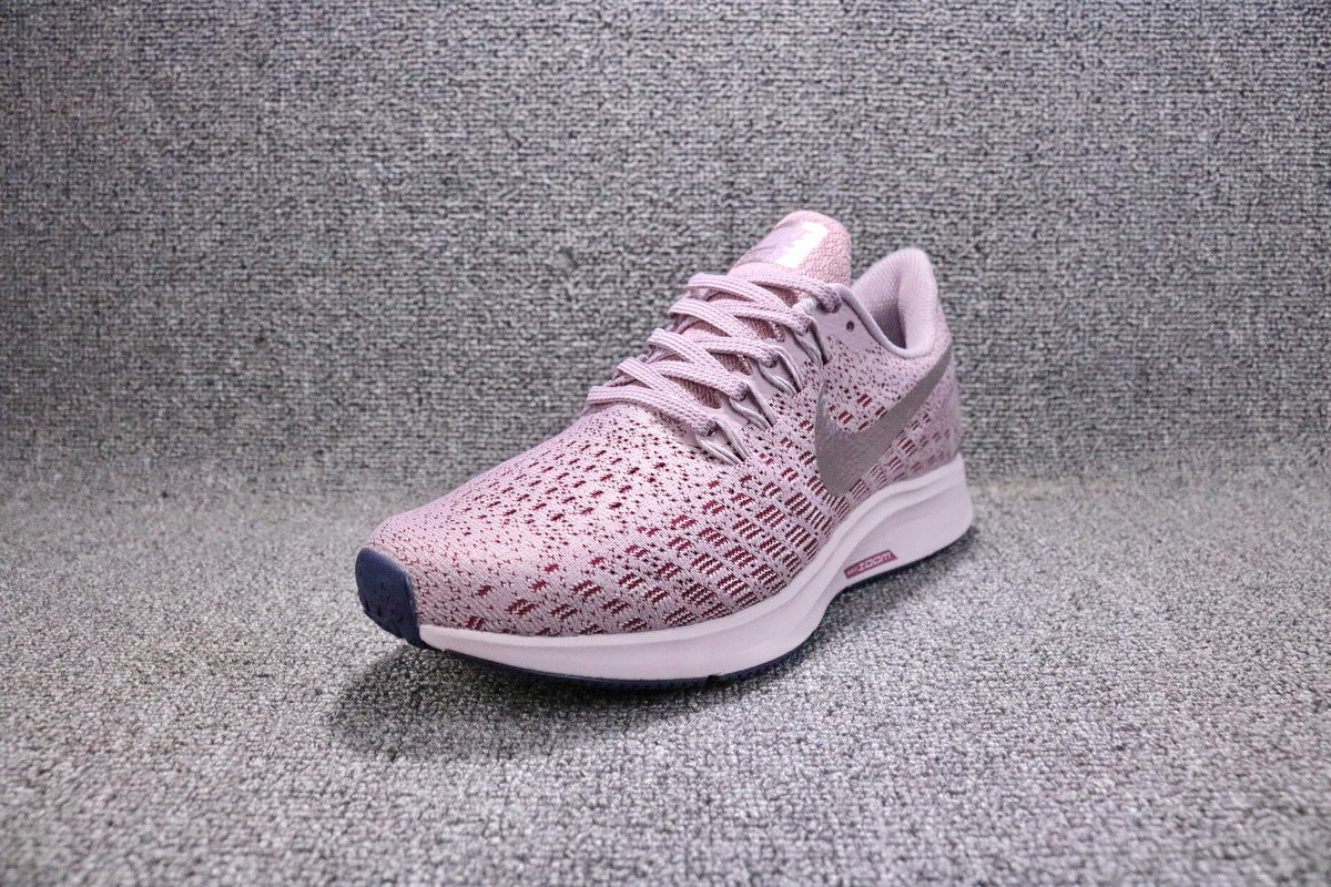 Women's Nike Air Zoom Pegasus 35 Running Shoes Rose 942855-601 - product image from the listing.