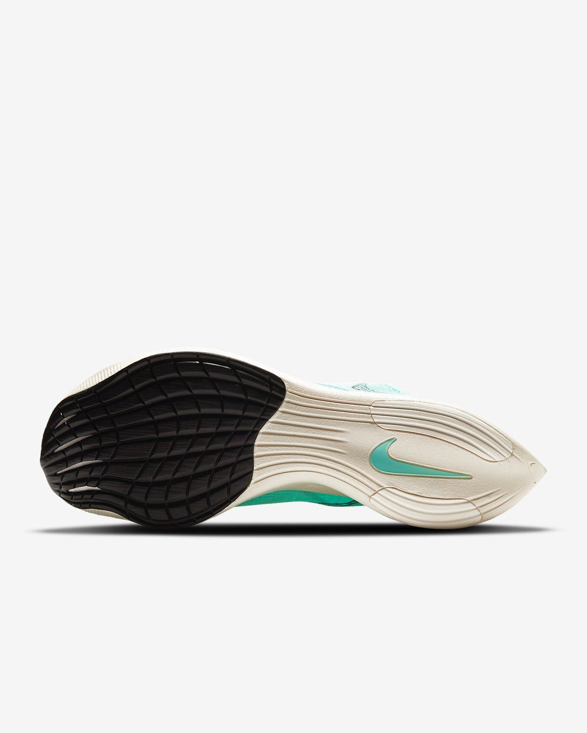 Nike ZoomX Vaporfly NEXT% 2 Running Shoes in Teal Blue CU4111-300 - product image from the listing.