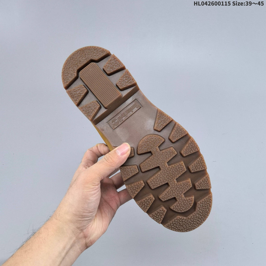 Timberland 6-Inch Style Lace-Up Boots, Wheat and in Brown - product image from the listing.