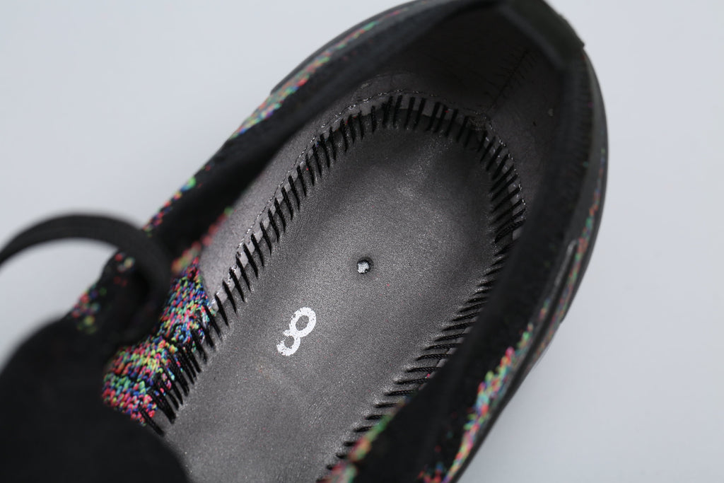 Nike Air VaporMax Flyknit 2 Sneakers in Black Multicolor 942842-015 - product image from the listing.