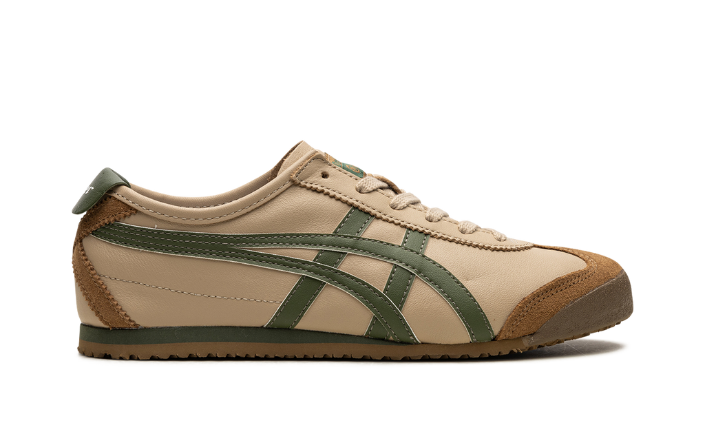 Onitsuka Tiger Mexico 66 in Beige Grass Green 121576 - product image from the listing.