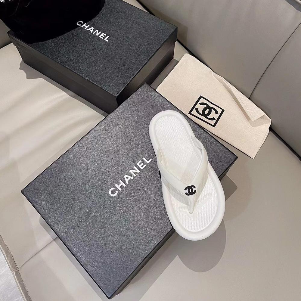 Sandals by Chanel - product photo shown in the listing for this item.