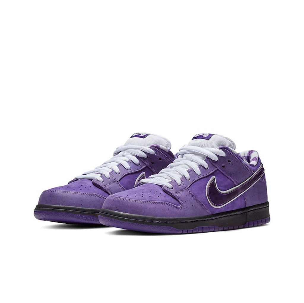 Nike SB Dunk Low Purple Lobster Trainers BV1310-555 - product image from the listing.