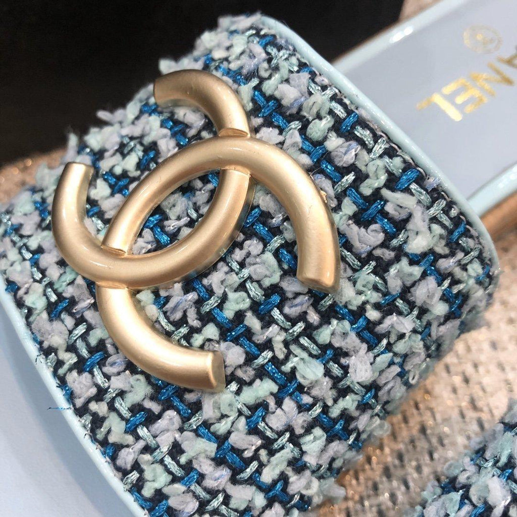 Sandals by Chanel - product photo shown in the listing for this item.