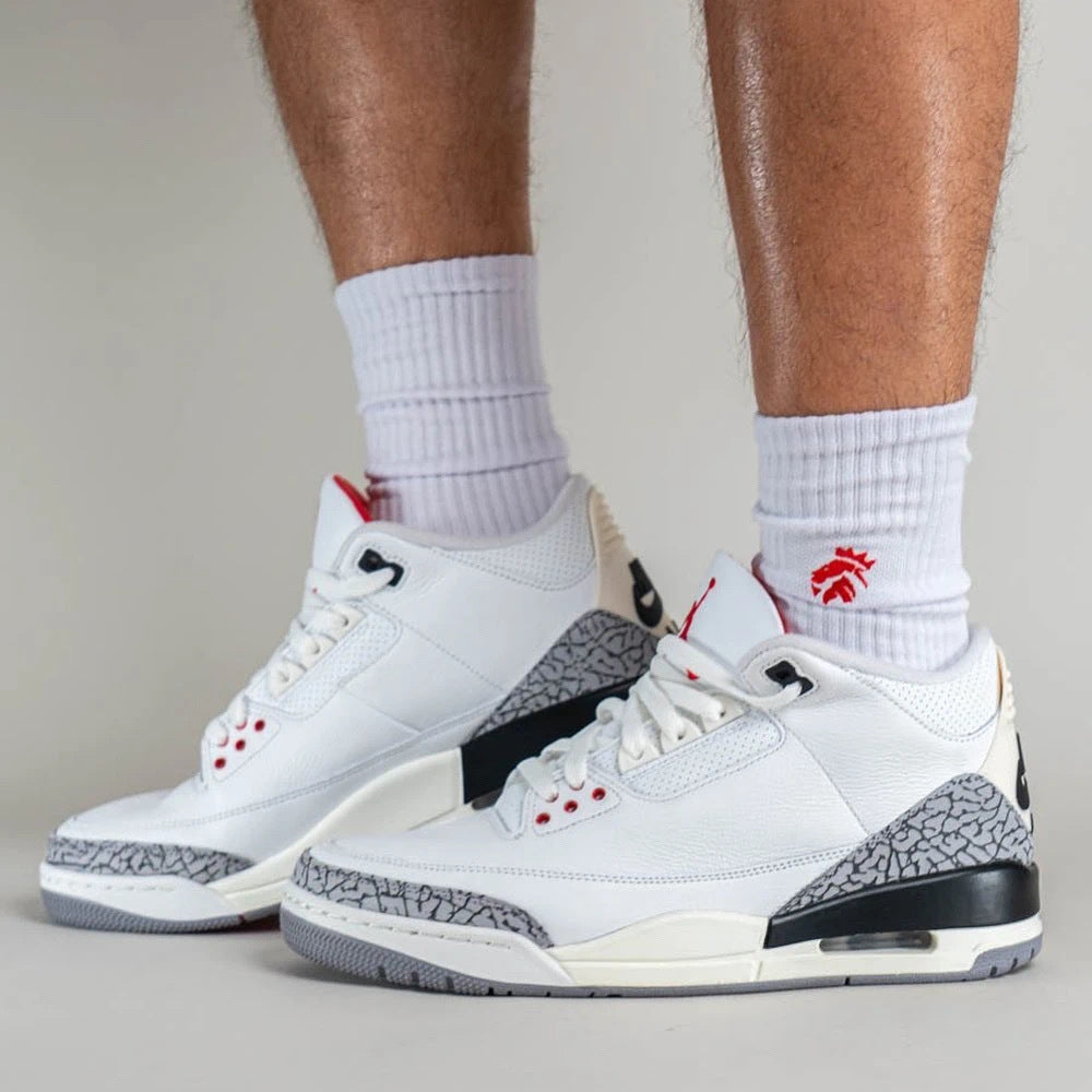 Air Jordan 3 White Cement Reimagined Sneakers DN3707-100 - product image from the listing.