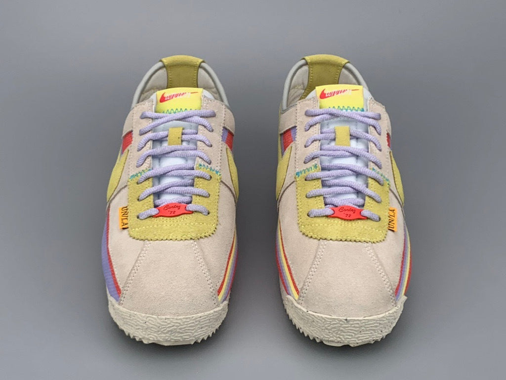 Nike Cortez SP Union LA Lemon Frost Trainers DR1413-100 - product image from the listing.