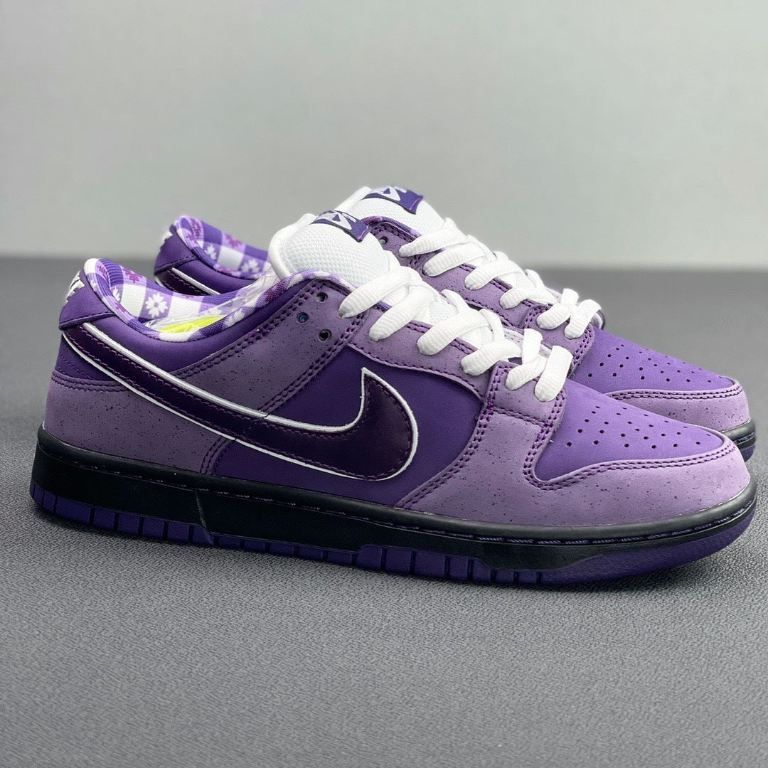 Nike SB Dunk Low Purple Lobster Trainers BV1310-555 - product image from the listing.