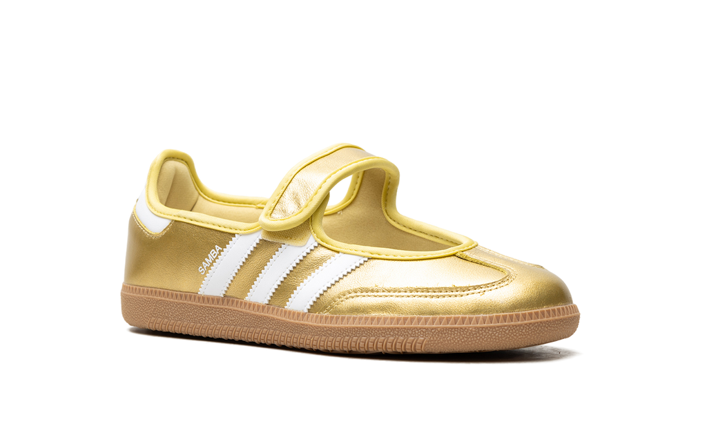 Women's Samba Jane "Gold Metallic White" IH6599 - product image from the listing.