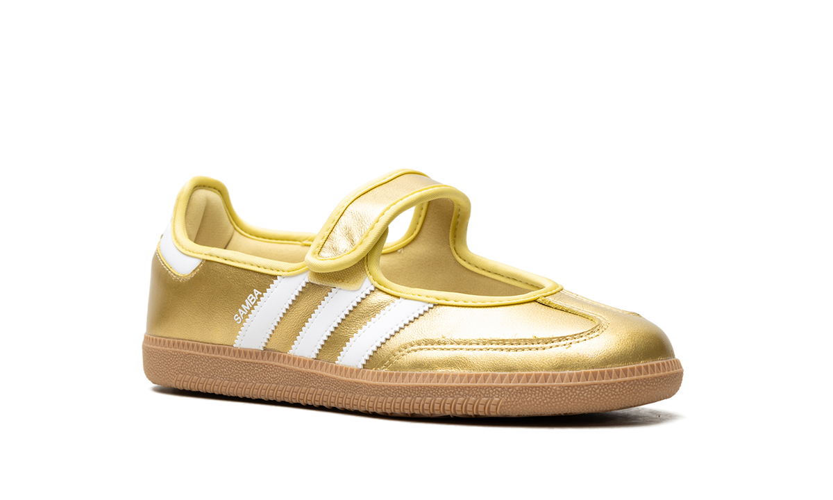 Women's Samba Jane "Gold Metallic White" IH6599 - product image from the listing.
